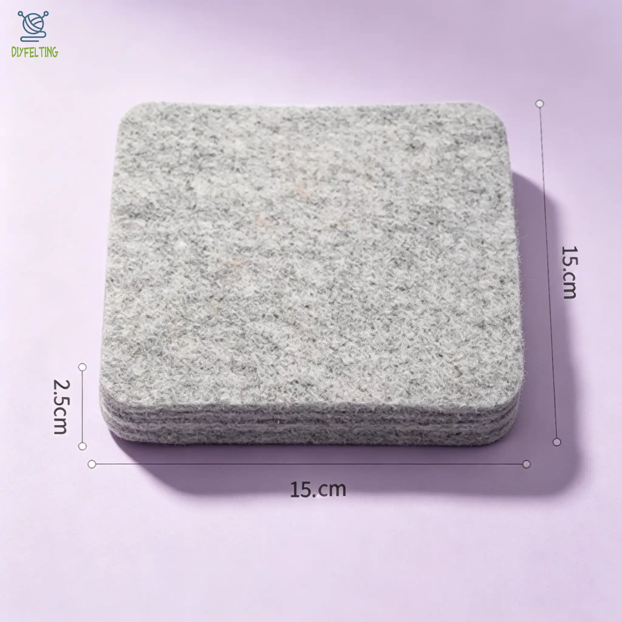 Premium Felting Wool Mat - Image 2