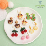 DIY Needle Felting Earrings kits