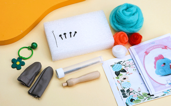 First Time Needle Felting Project: Cute Animal Kit - Image 15