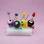 Monster Needle Felting Barrette Kit | Easy 10-Min DIY for Beginners | DIYFETING