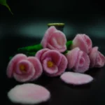 Easy Tulip Needle Felting Kit – Complete Set for Beginners for 6 full tulips