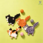 Needle Felting Cat Coaster Kit