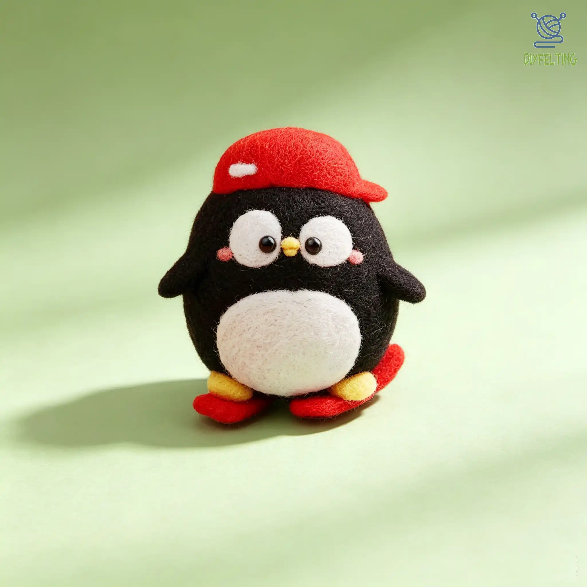 Penguin Needle Felting Kit | Beginner DIY Animal Craft | Easy Felting - Image 5