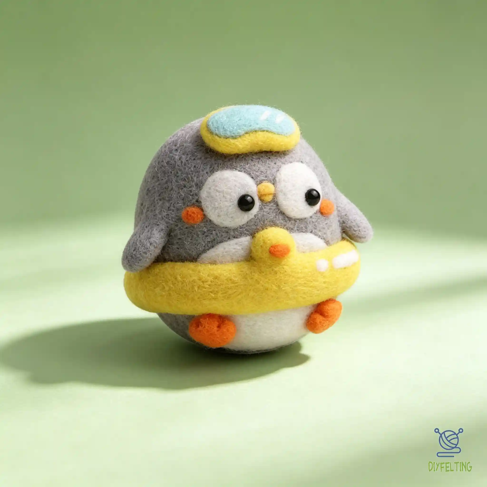 Penguin Needle Felting Kit | Beginner DIY Animal Craft | Easy Felting - Image 6