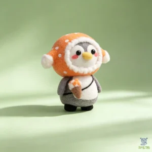 Penguin Needle Felting Kit | Beginner DIY Animal Craft | Easy Felting