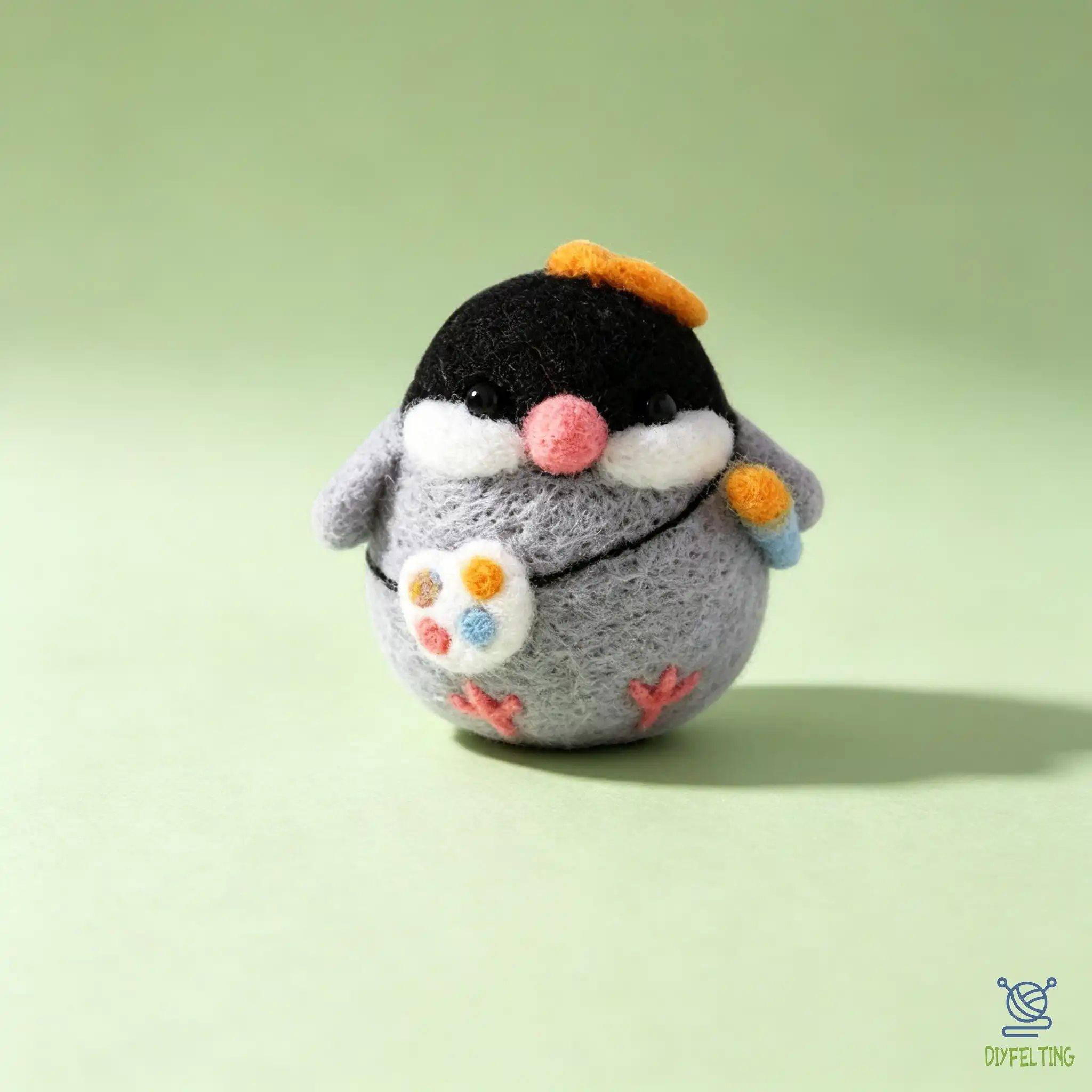 Penguin Needle Felting Kit | Beginner DIY Animal Craft | Easy Felting - Image 8